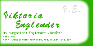 viktoria englender business card